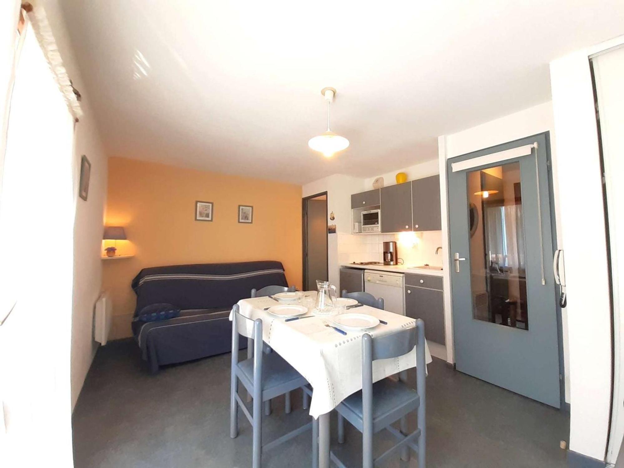 Studio Cosy Avec Balcon, Parking, Salle De Musculation - 4 Personnes A Saint-Lary-Soulan - Fr-1-457-248 Luaran gambar